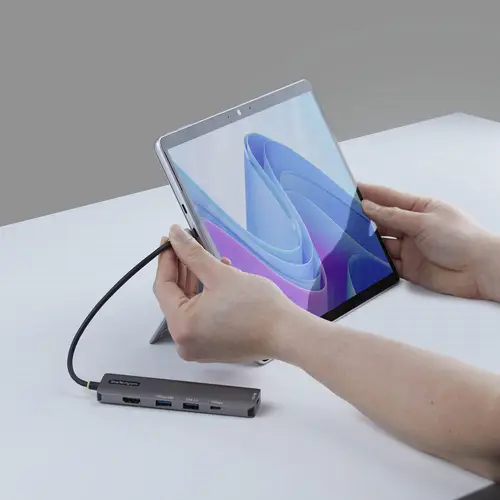 Mini Dock USB-C A HDMI - Adaptador Multipuertos Tipo C - PD de 140W - 4K 60Hz - Hub USB 10Gbps - Para MacBook / Dell / ThinkPad / HP - Imagen 5