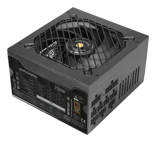 MPB750SIM unidad de fuente de alimentación 750 W 24-pin ATX ATX Negro - Imagen 3