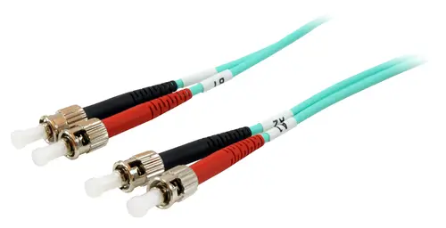 25224207 Cable de fibra óptica e InfiniBand 2 m ST Turquesa - Imagen 1