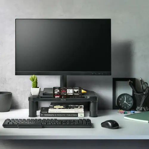 SCREEN STAND Escritorio Negro - Imagen 6