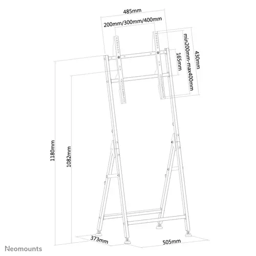 PLASMA-M1000 Soporte de suelo para TV 32-55" - Imagen 3