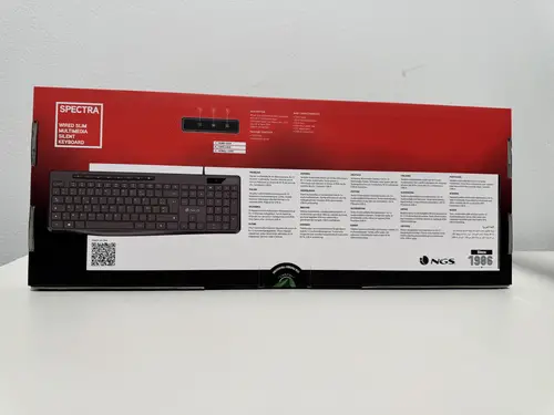 SPECTRA (QUERTY, ES) teclado Hogar / Oficina USB QWERTY Español Negro - Imagen 8