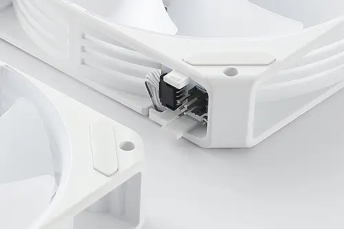 Gaming Ventilador Arclight 2.0 Pack 3 en 1 Blanco, Iluminación ARGB y Capacidad de Conectarlos en Serie (Clic&Go) - Imagen 5