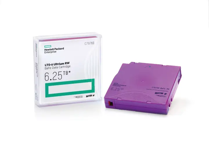 Cartucho de datos LTO-6 Ultrium de 6,25 TB RW