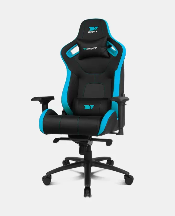 DR600BL silla para videojuegos Butaca para jugar Asiento acolchad..