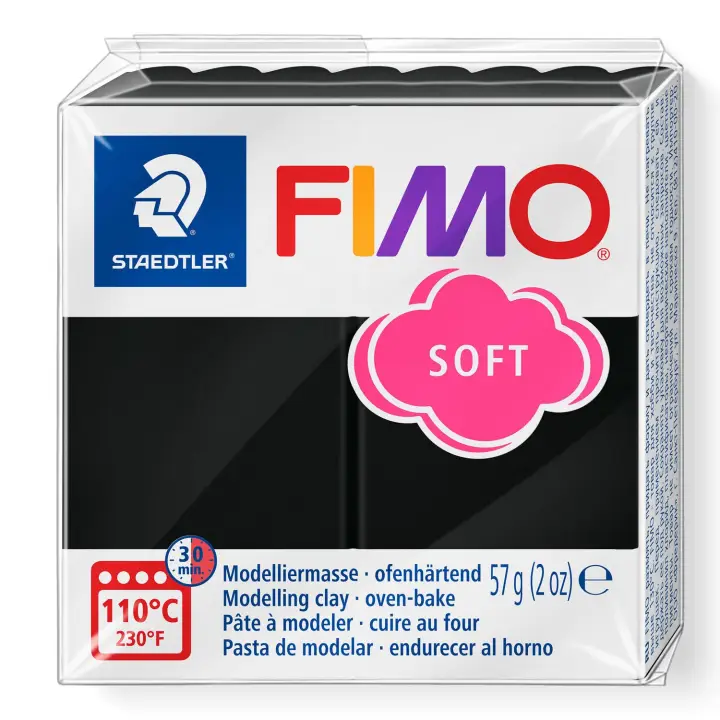 FIMO 8020 Pasta de modelar 57 g Negro 1 pieza(s)