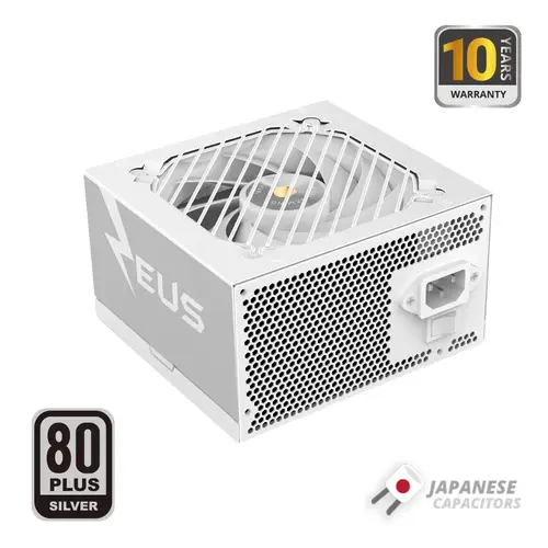 MPZE750SI, Fuente Alimentación ATX 750W, 10 Años Garantía, 80 Plus Silver, +87% Eficiencia, Tecnologías AI2-RPM, DC-DC y SMD, PFC-Activo, Condensadores Japoneses Toshin Kyogo 105º, Blanco - Imagen 3