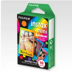 Instax Mini Rainbow película instantáneas