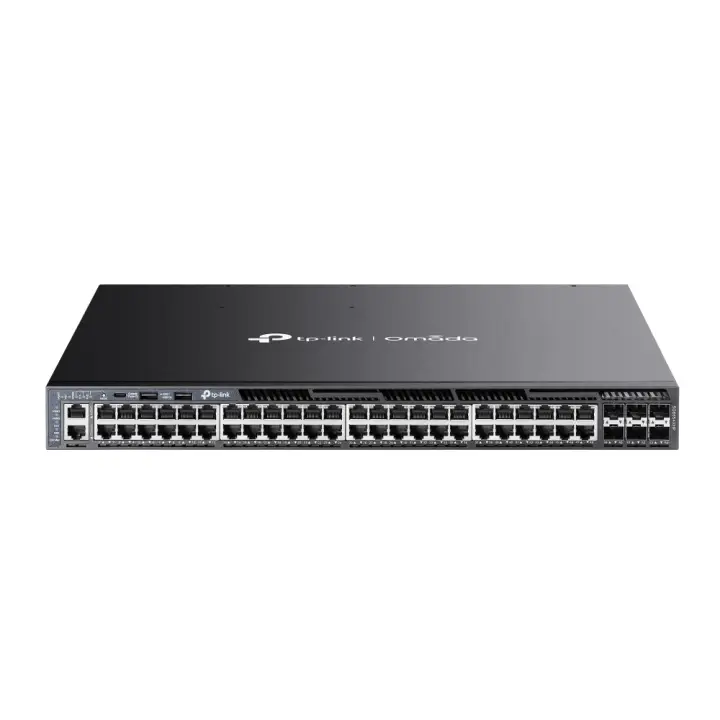 Omada SG6654XHP switch Gestionado L3 Gigabit Ethernet (10/100/1000) Energía sobre Ethernet (PoE) 1U Negro