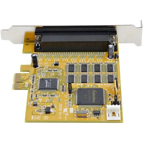 Tarjeta Adaptadora PCI Express Serie de 8 Puertos RS232 - Tarjeta Serial PCIe - DB9 UART 16C1050 - Tarjeta de Expansión Controladora Adaptador Serie Multipuertos - con Protección ESD de 15kV - para Windows y Linux - Imagen 3