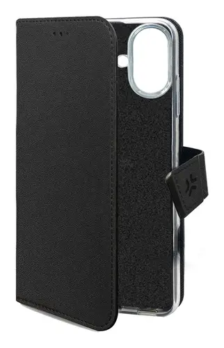 WALLY1078 funda para teléfono móvil 15,5 cm (6.1") Funda cartera Negro - Imagen 4
