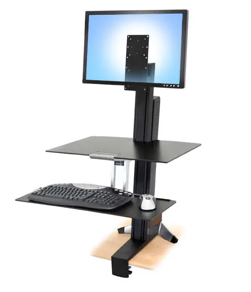 97-845 mueble y soporte para dispositivo multimedia Negro Carro para administración de tabletas - Imagen 1