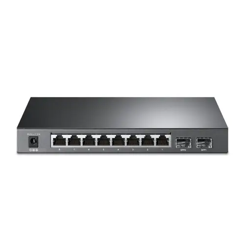 JetStream TL-SG2210P switch Gestionado L2/L4 Gigabit Ethernet (10/100/1000) Energía sobre Ethernet (PoE) Negro - Imagen 3