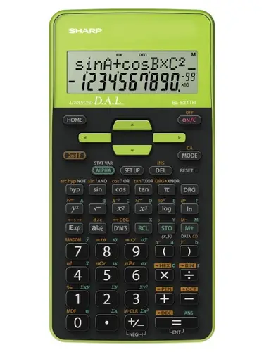 EL-531TH calculadora Bolsillo Calculadora científica Negro, Verde - Imagen 1
