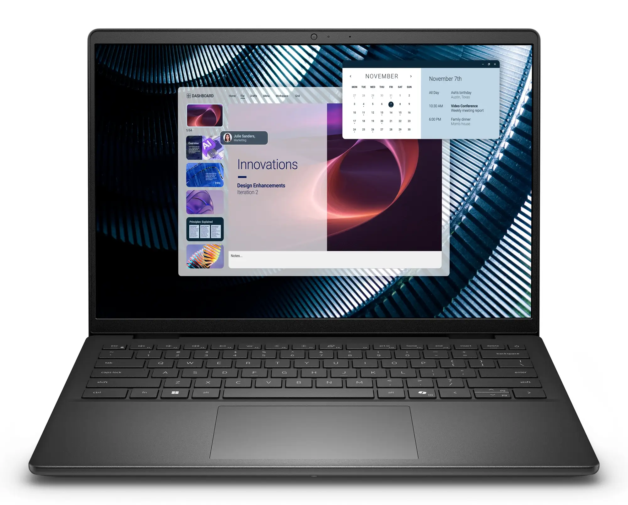 Pro 14 Essential PV14250 Intel Core 7 150U Portátil 35,6 cm (14") Full HD+ 16 GB DDR5-SDRAM 512 GB SSD Wi-Fi 6 (802.11ax) Windows 11 Pro Español Negro
