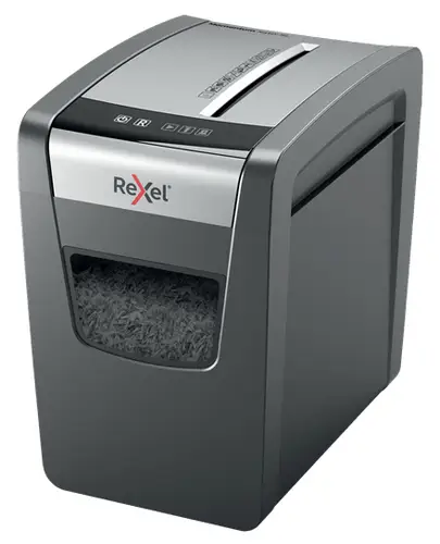 Momentum X410-SL triturador de papel Corte cruzado Negro, Gris - Imagen 2