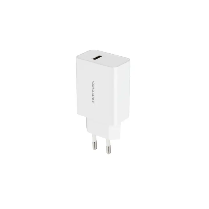 Cargador USB, 5V/2.1A, Blanco
