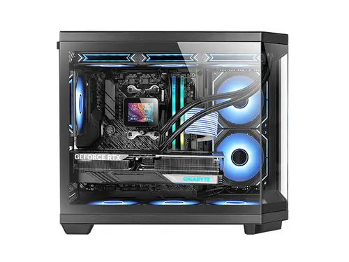 MC-3TCOREM Mini Tower Negro - Imagen 2