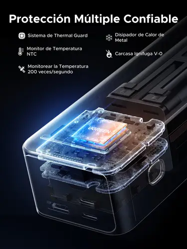 25000mAh 200W Fast Charging Powerbank Gris - Imagen 18