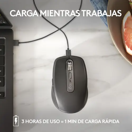 910-006929 ratón Oficina mano derecha RF Wireless + Bluetooth Laser 8000 DPI - Imagen 16