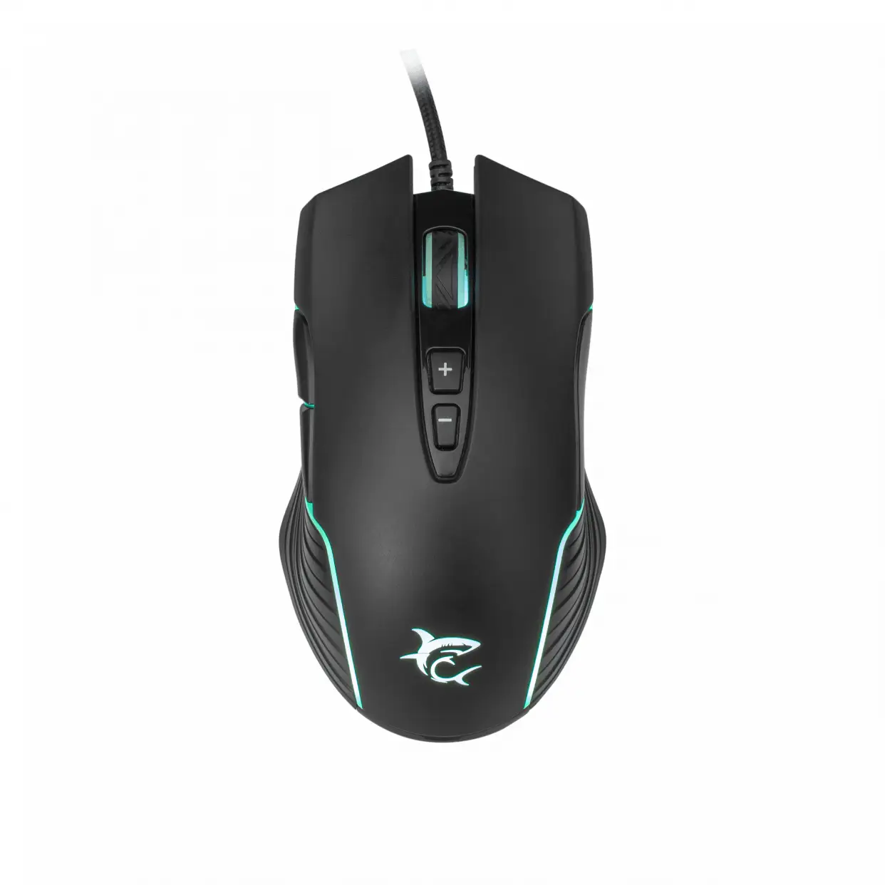 Azarah ratón Juego Ambidextro USB tipo A Óptico 6400 DPI