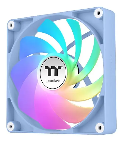 Fan Hydrangea Blue CT120 Carcasa del ordenador Ventilador 12 cm Azul, Blanco 2 pieza(s)