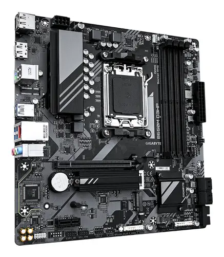 B650M D3HP Placa base - AMD Ryzen serie 9000, VRM de 5+2+2 fases, hasta 7600 MHz DDR5 (OC), 2xPCIe 4.0 M.2, LAN 2,5 GbE, USB 3.2 Gen 1 - Imagen 2