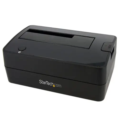 Docking Station USB 3.0 (5Gbps) a SATA de 1 Bahía para Disco Duro - Base USB 3.0 (5Gbps) para Discos Duros SSD de 2,5/3,5 SATA I/II/III - de Carga Superior - Imagen 1