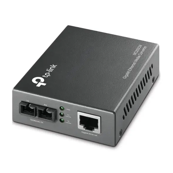 MC200CM convertidor de medio 1000 Mbit/s 850 nm Multimodo Negro