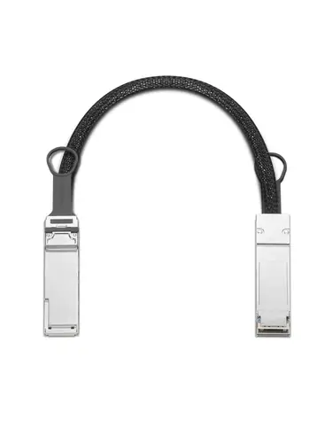 4X91U42988 Cable de fibra óptica e InfiniBand 0,4 m QSFP Negro - Imagen 1