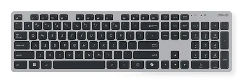 W5000 Wireless Keyboard and Mouse Set teclado Ratón incluido Oficina RF inalámbrico QWERTY Español Negro, Gris - Imagen 3