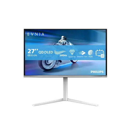 Evnia 6000 27M2N6501L/00 pantalla para PC 67,3 cm (26.5") 2560 x 1440 Pixeles Quad HD QD-OLED Blanco - Imagen 2