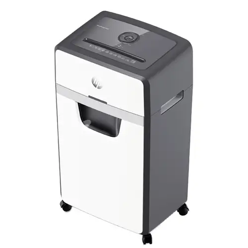 OneShred 24CC triturador de papel Corte en partículas 65 dB 22 cm Blanco, Negro - Imagen 1