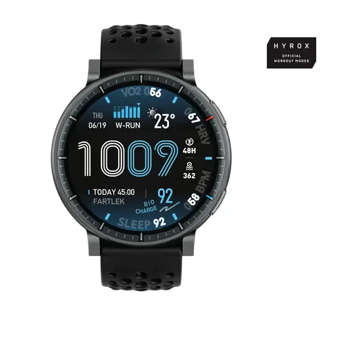 Active Max 3,81 cm (1.5") AMOLED Digital 480 x 480 Pixeles Pantalla táctil Negro - Imagen 1