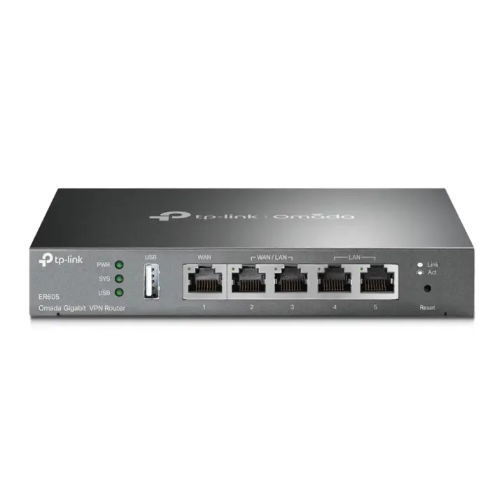 Omada ER605 router Gigabit Ethernet Negro