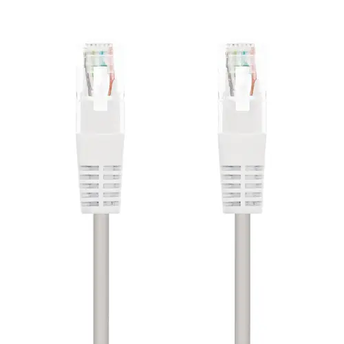 CABLE RED LATIGUILLO RJ45 CAT.6 UTP AWG24, BLANCO, 2.0 M - Imagen 2