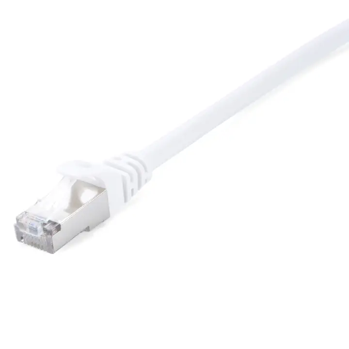 Cable de red blindado CAT6 STP 01M Blanco