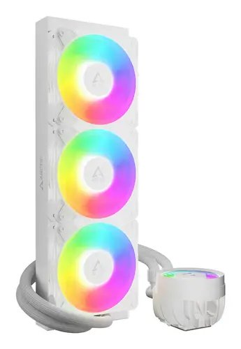 Liquid Freezer III Pro 360 A-RGB (White) Procesador Kit de refrigeración líquida 12 cm Blanco 1 pieza(s) - Imagen 2