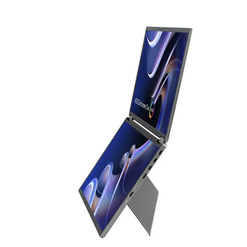 ZenScreen Duo OLED MQ149CD pantalla para PC 35,6 cm (14") 1920 x 1200 Pixeles WUXGA Plata - Imagen 7