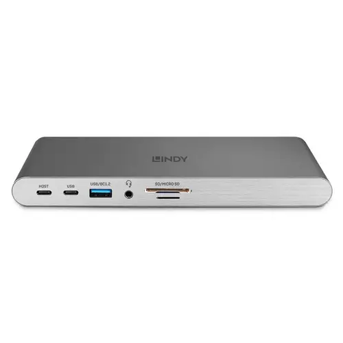 43349 base para portátil y replicador de puertos Alámbrico USB 3.2 Gen 1 (3.1 Gen 1) Type-C Plata - Imagen 5