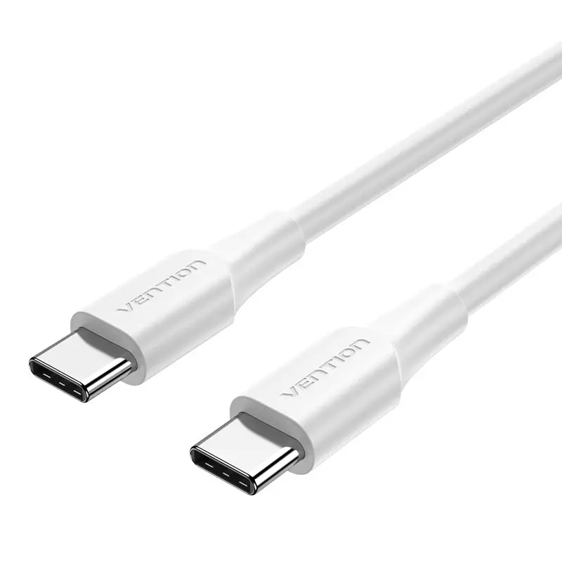 TAXWG cable USB USB 2.0 1,5 m USB C 60 W Blanco