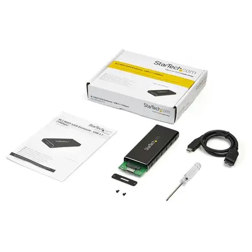 Caja Adaptador M.2 NGFF a USB 3.1 con Carcasa Protectora - Conversor NGFF a USB-C - Imagen 5