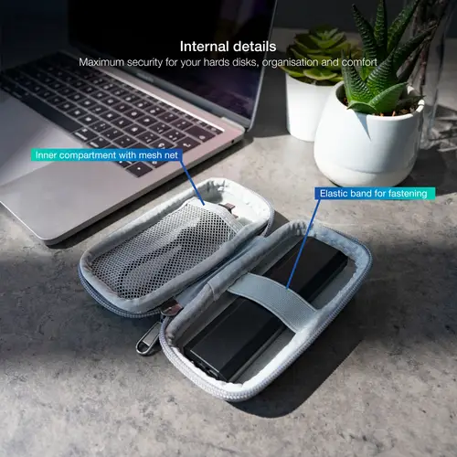 Estuche Protector para Caja Externa M2, Gris - Imagen 4