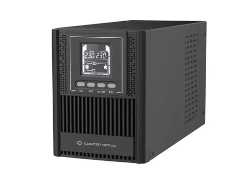 ZEUS52E1K sistema de alimentación ininterrumpida (UPS) Doble conversión (en línea) 1 kVA 900 W 4 salidas AC - Imagen 1