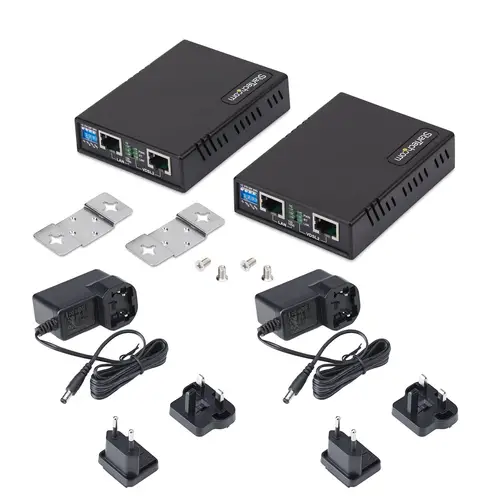 Juego Extensor de Ethernet VDSL2 por Cable de Par Sencillo - Hasta 1km - Alargador de Red Ethernet LAN por Cable RJ11/CAT5e/6 - Reemplaza 110VDSLEXTEU - TAA - Imagen 7