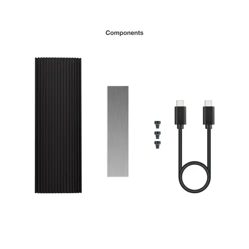 Caja Externa para SSD M.2 NVMe PICe, Negra - Imagen 8