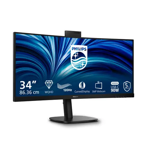 3000 series 34B2U3600CH/00 pantalla para PC 86,4 cm (34") 3440 x 1440 Pixeles Wide Quad HD LCD Negro - Imagen 2