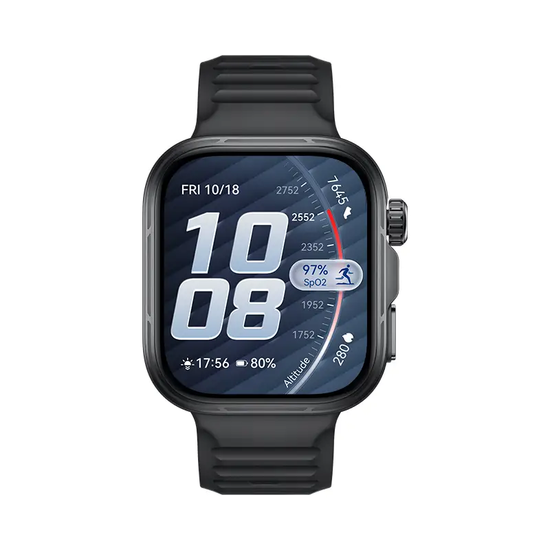 WATCH Fit 5 Pro 4,88 cm (1.92") AMOLED 44.5 mm Digital 480 x 408 Pixeles Pantalla táctil Negro GPS (satélite)