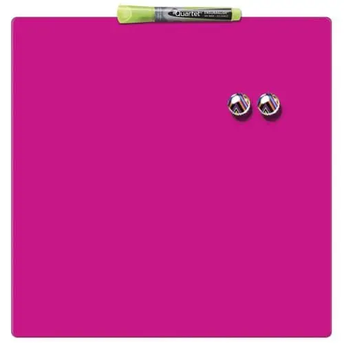 Pizarra hogar magnética 360x360mm rosa - Imagen 2