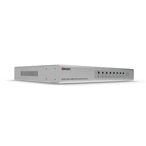 39526 interruptor KVM Montaje en rack Plata - Imagen 1